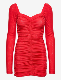 Dress  Mesh - bodycon dresses - high risk red