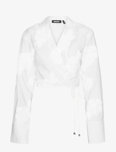 WRAP COTTON SHIRT