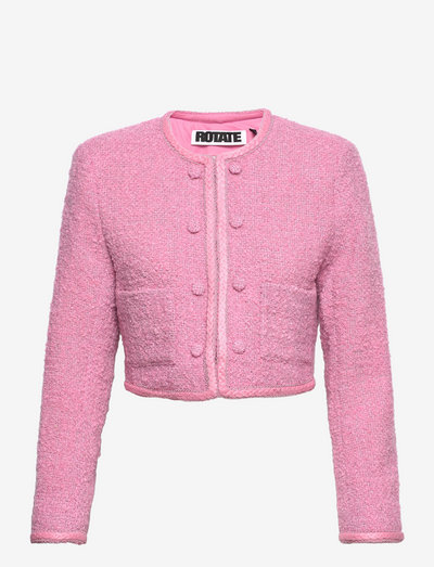 MIE JACKET - swetry rozpinane - cotton candy