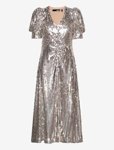 Sequin Dress - midi jurken - silver
