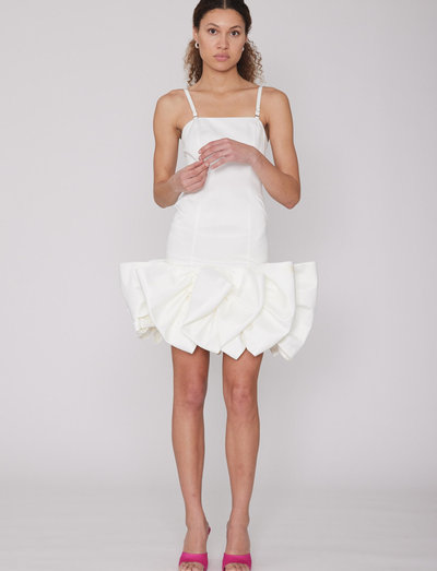 LEIZA DRESS - brautkleider - bright white