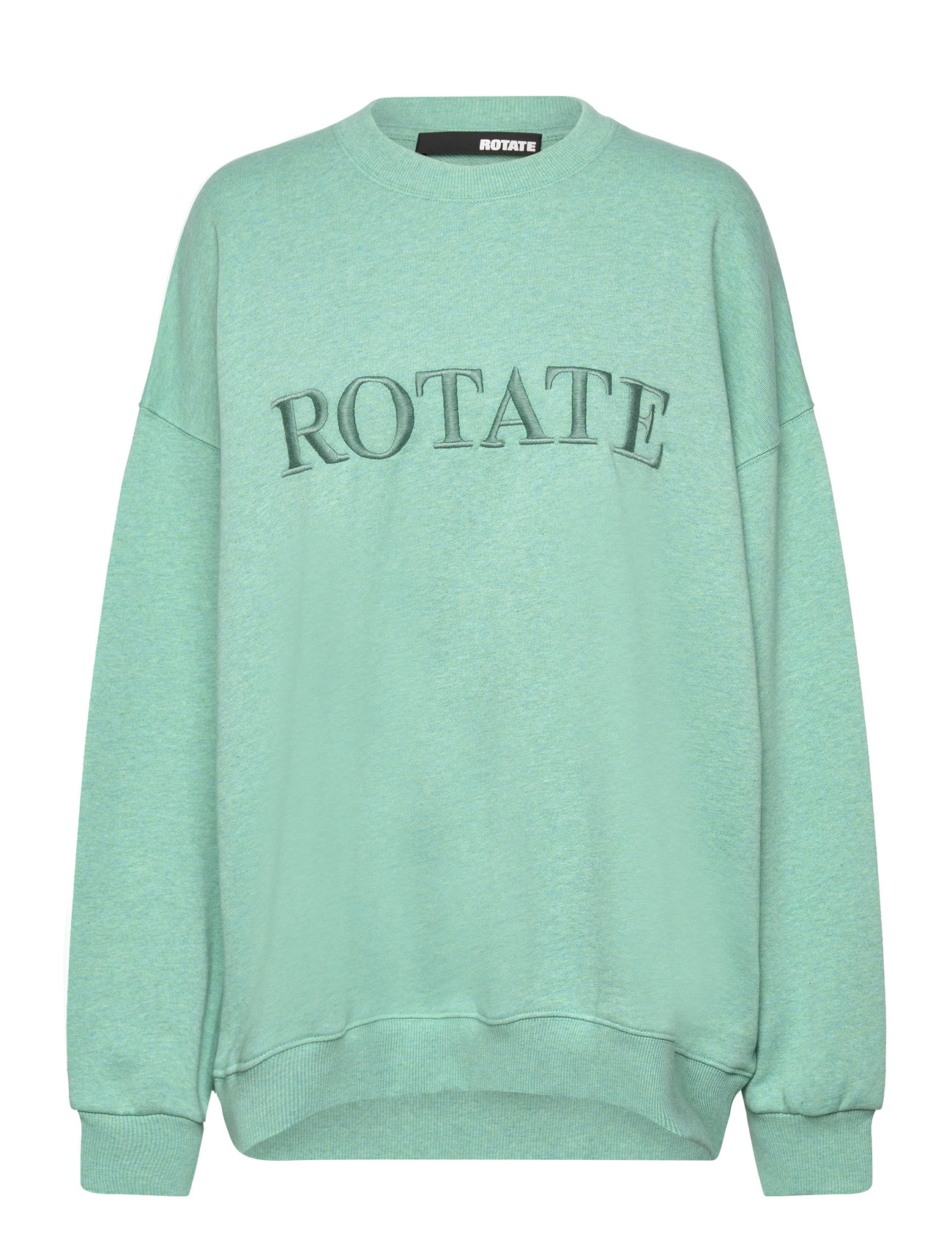 ROTATE Birger Christensen Sweat Logo Crewneck Sweatshirts Boozt