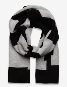 Teressa Scarf - winter scarves - black