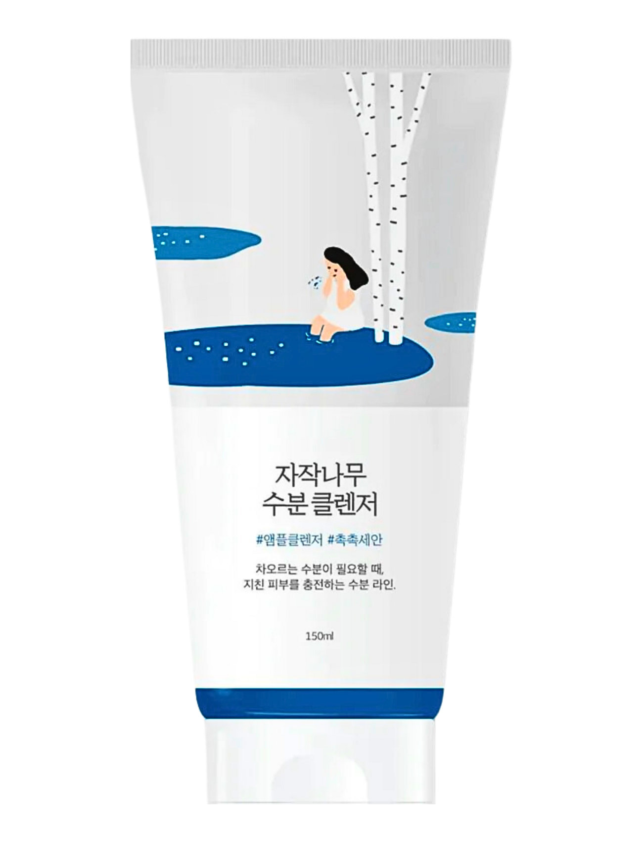 Round Lab Birch Juice Moisturizing Cleanser, 150 ml, Nude, Rengøringsmidler > Mousse Cleanser, Dame