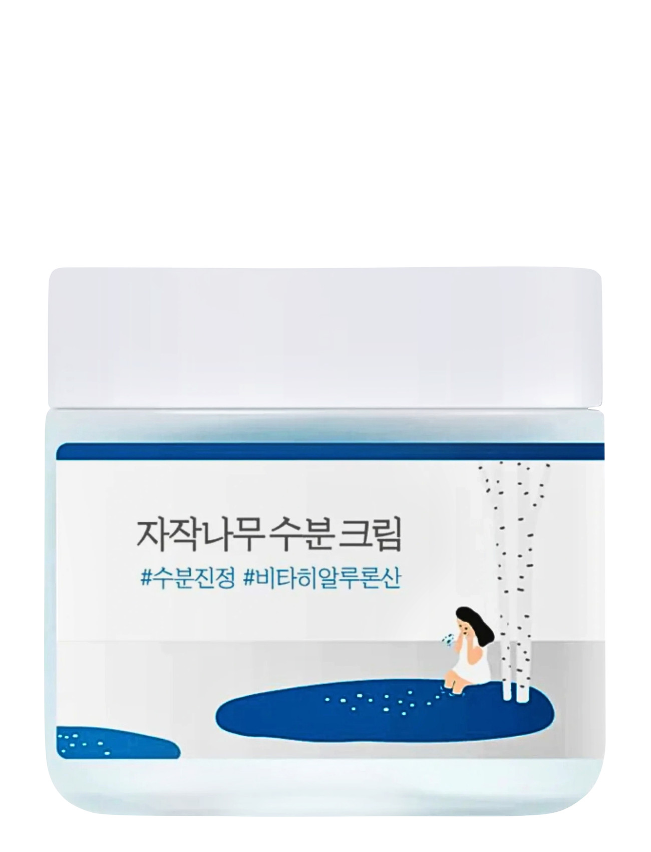 Round Lab Birch Juice Moisturizing Cream, 80 ml, Nude, Fugtighedscreme > Dagcreme, Dame