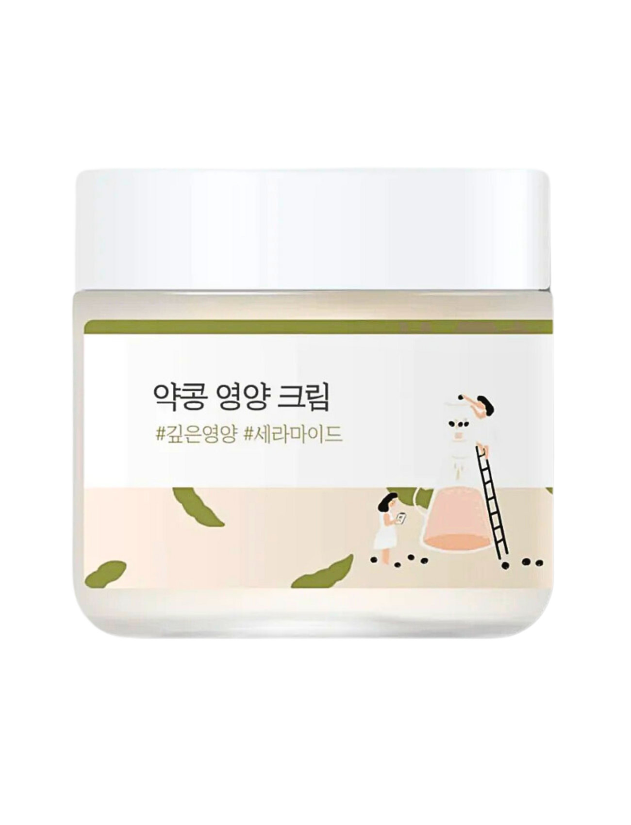 Round Lab Soybean Nourishing Cream, 80 ml, Nude, Fugtighedscreme > Dagcreme, Dame