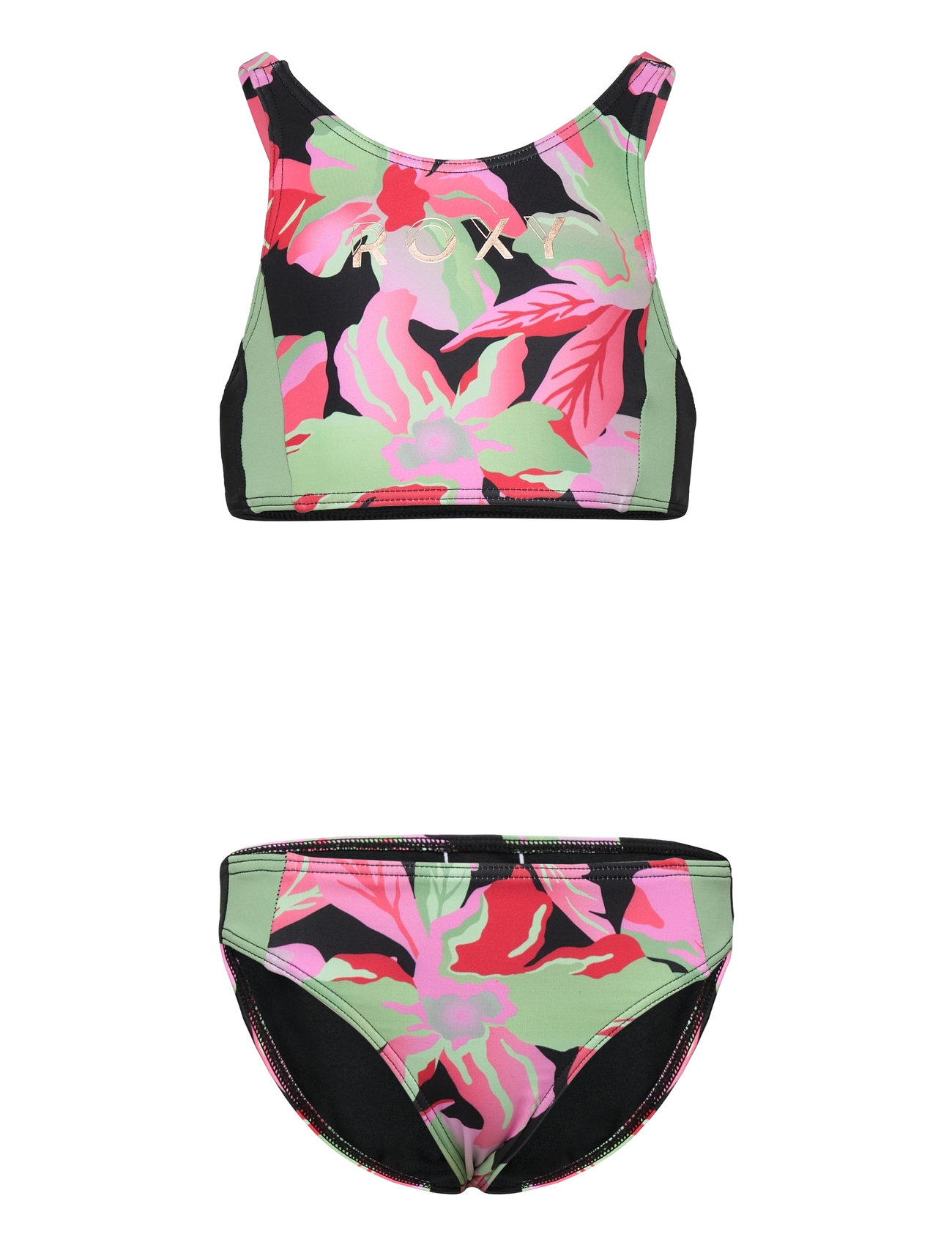Active Rg Crop Top Set Badeshorts Multi/patterned Roxy