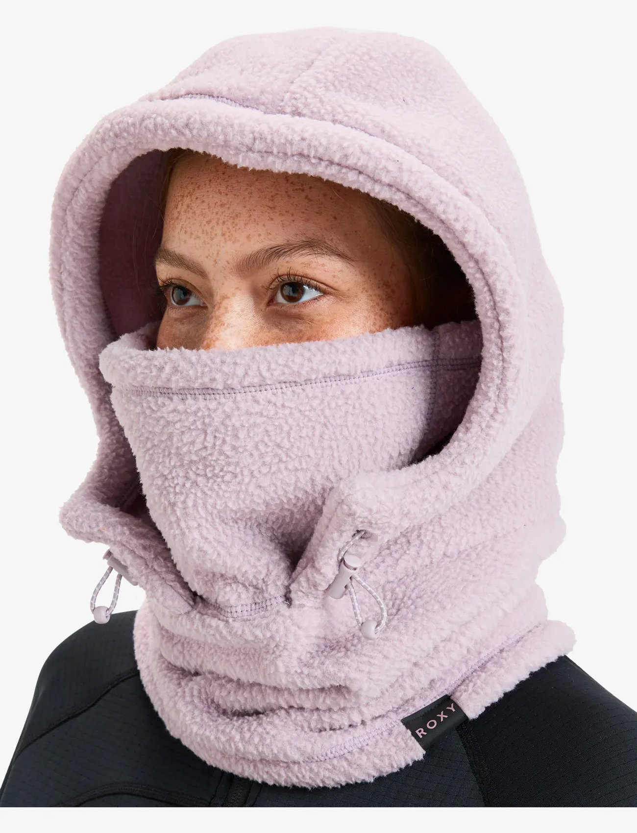 Roxy Roxy Pow Balaclava, One Size, Pink, Sport Accessories > Sport Beanies, Dame