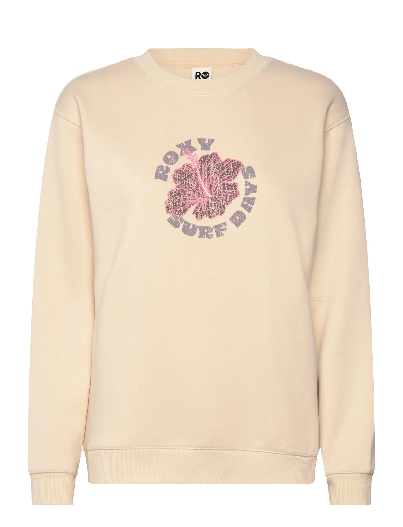 ROXY Surf Stoked Crew Brushed Vint Cream - XL - Damen