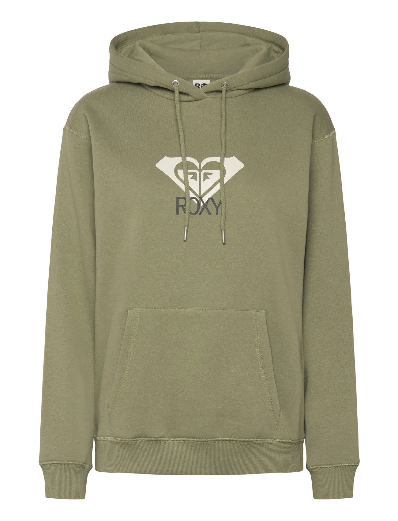 ROXY Surf Stoked Hoodie Brushed Art Grün - XL - Damen