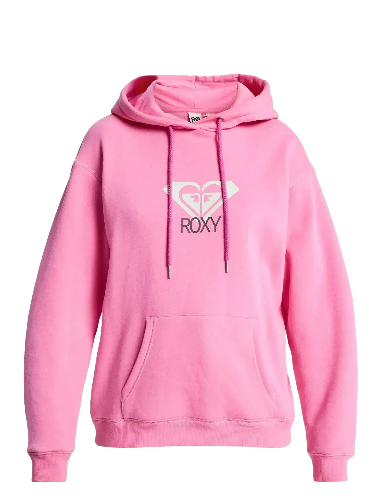 ROXY Surf Stoked Hoodie Brushed Art Pink - XL - Damen