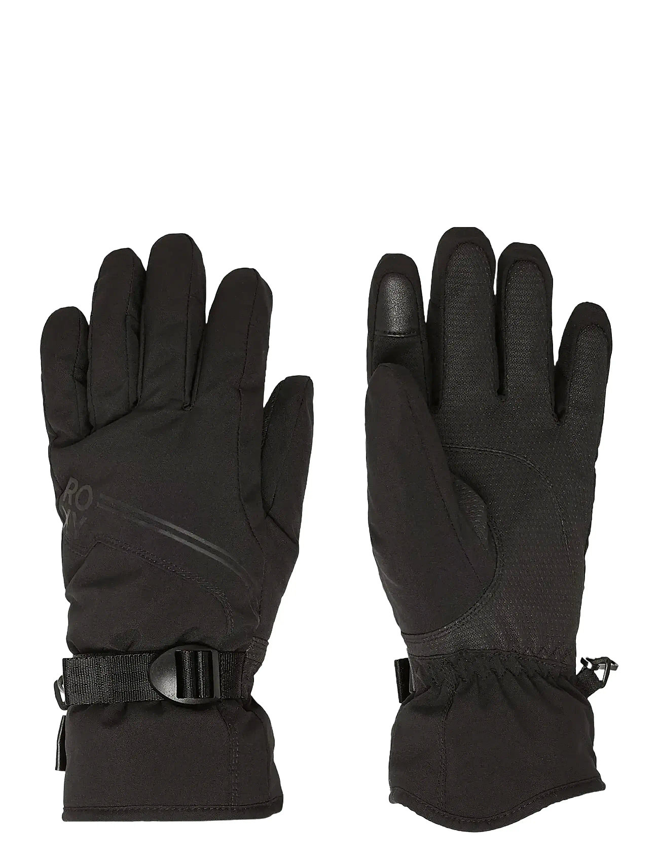 Roxy Gore Tex Fizz Gloves, L, Black, Sport Gloves > Sport Finger Gloves, Dame