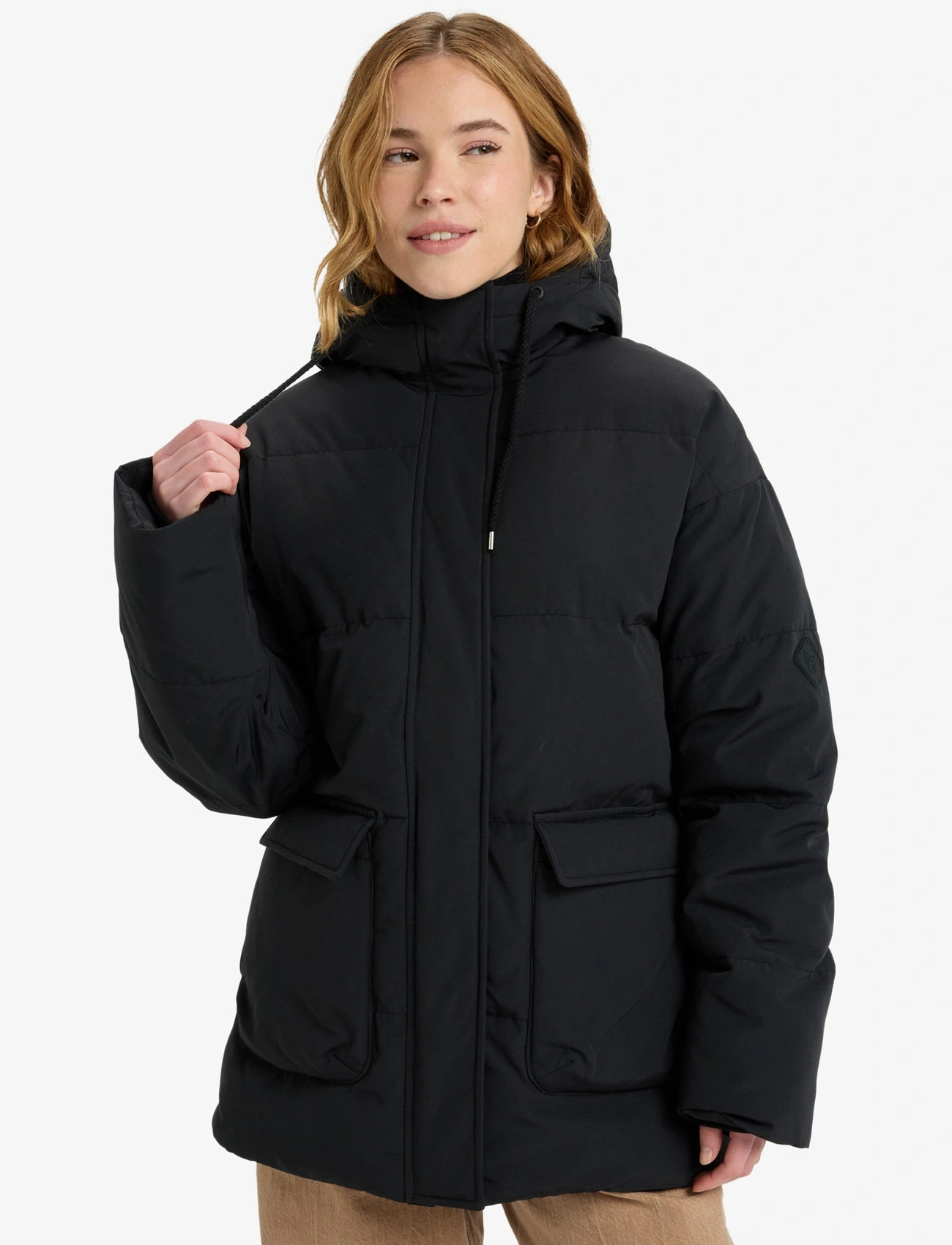 Roxy Seaside Memories, M, Black, Sport Jackets > Sport Padded Jackets, Dame