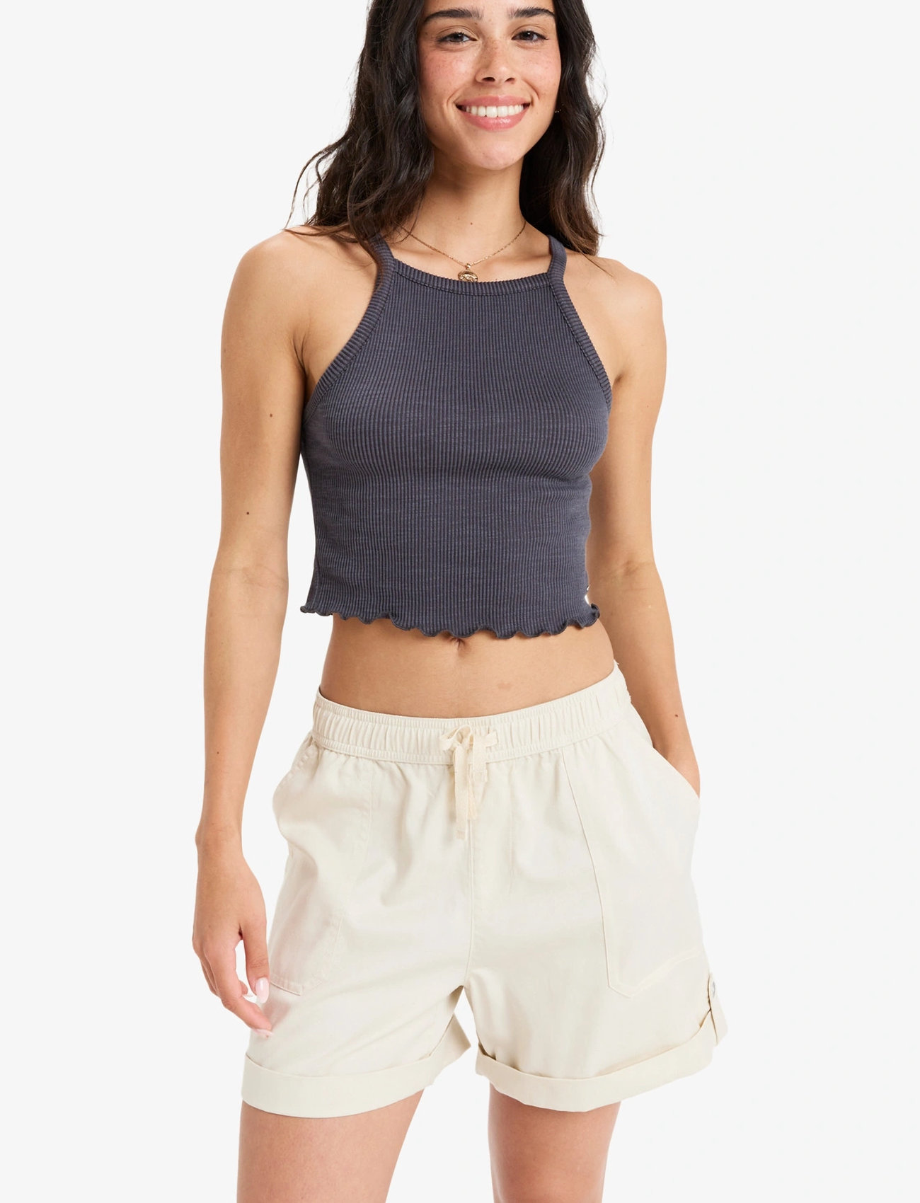 Roxy Sweetest Day, M, Cream, Sport Shorts > Sport Casual Shorts, Dame