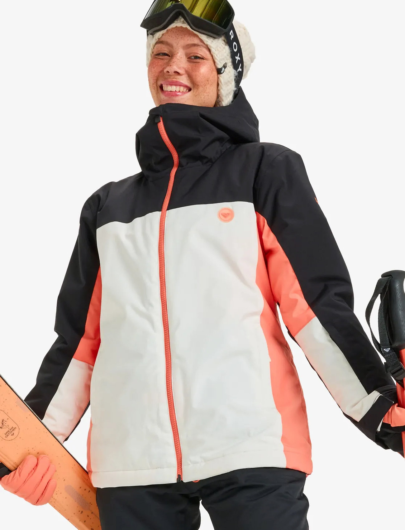 Roxy Galaxy Jk, XS, Black, Sport Jackets > Sport Ski Jackets, Dame
