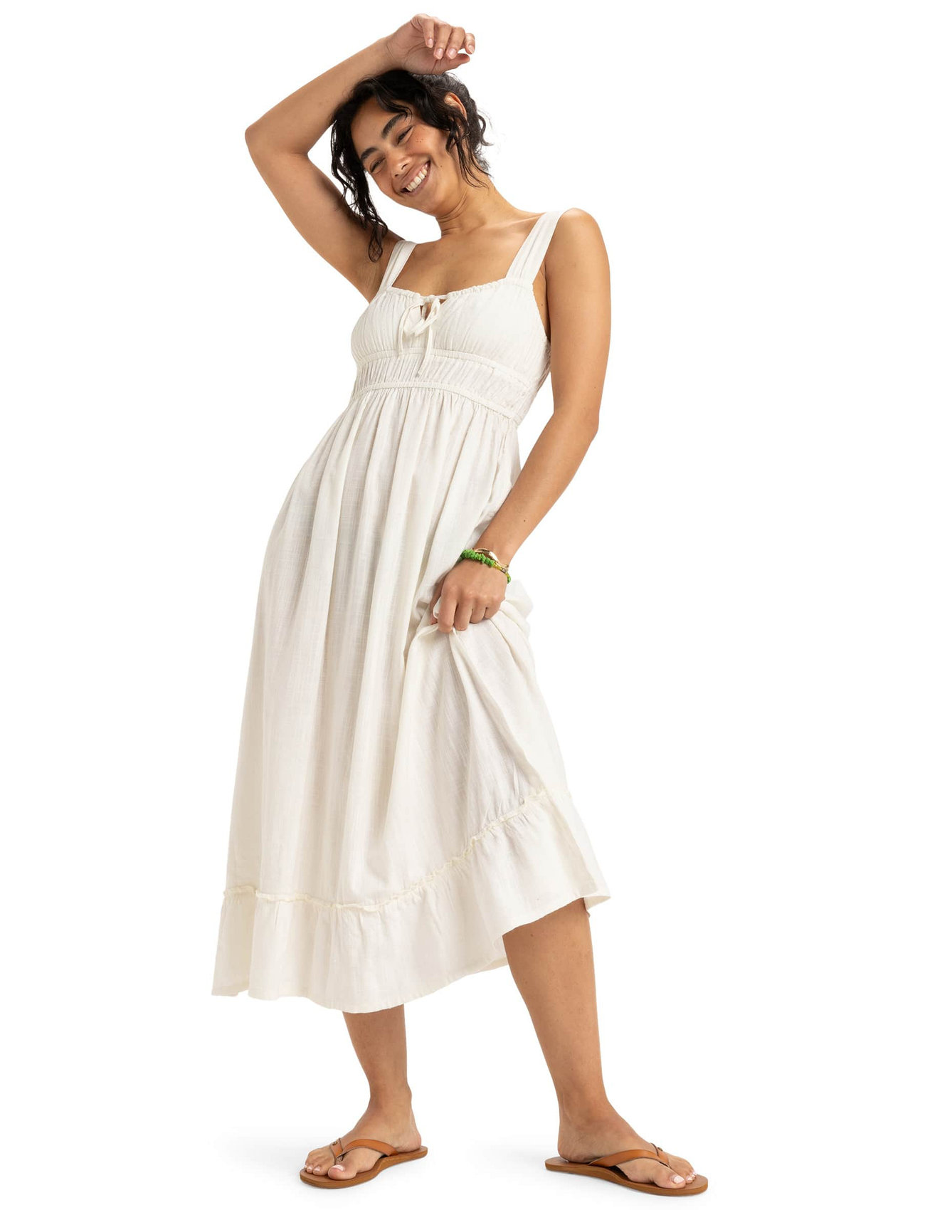 Roxy Paradise Winds, L, White, Sport Kjoler Og Nederdele > Sport Dresses, Dame