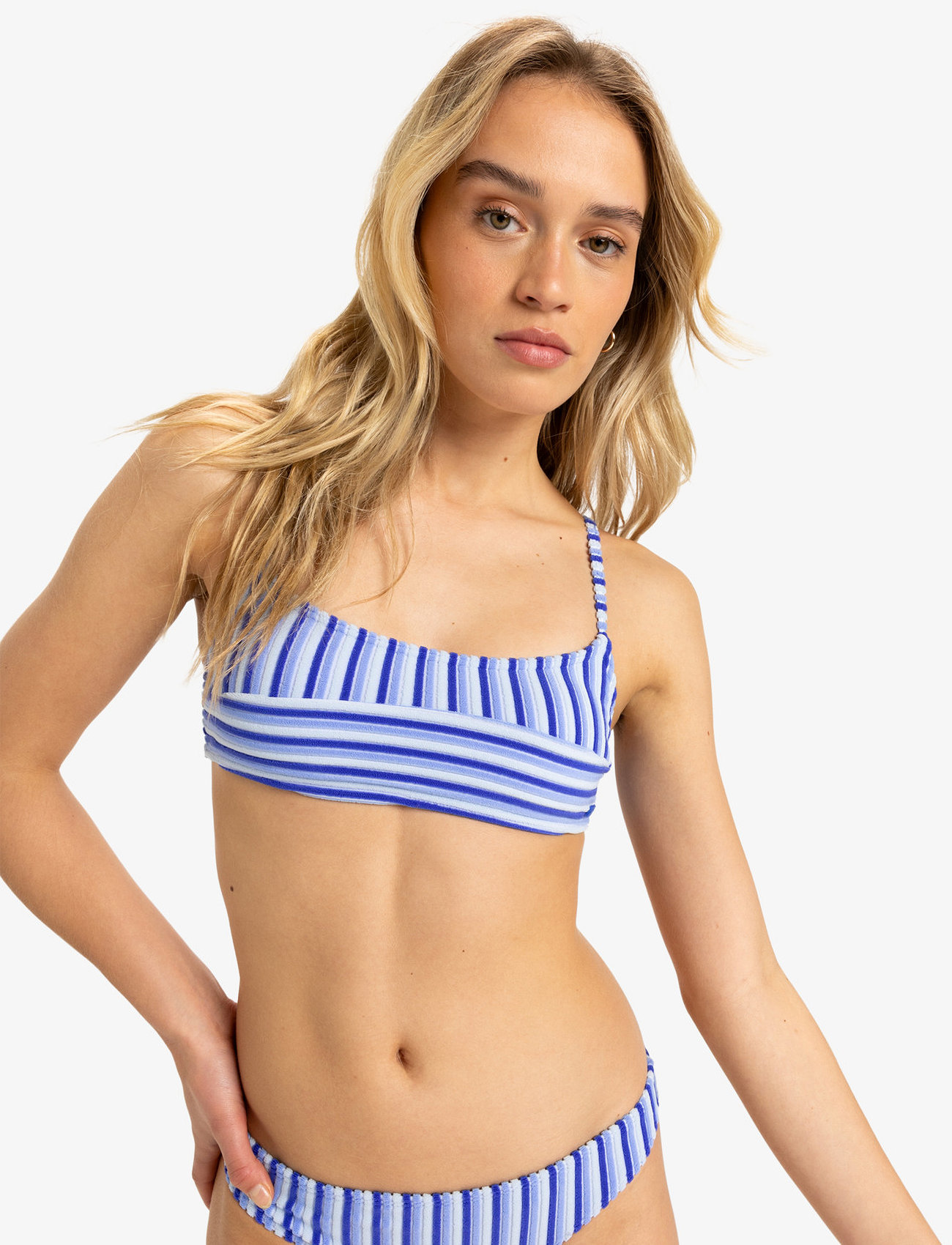 Roxy Party Wave Bralette, XS, Blue, Sport Badetøj > Sport Bikinis, Dame