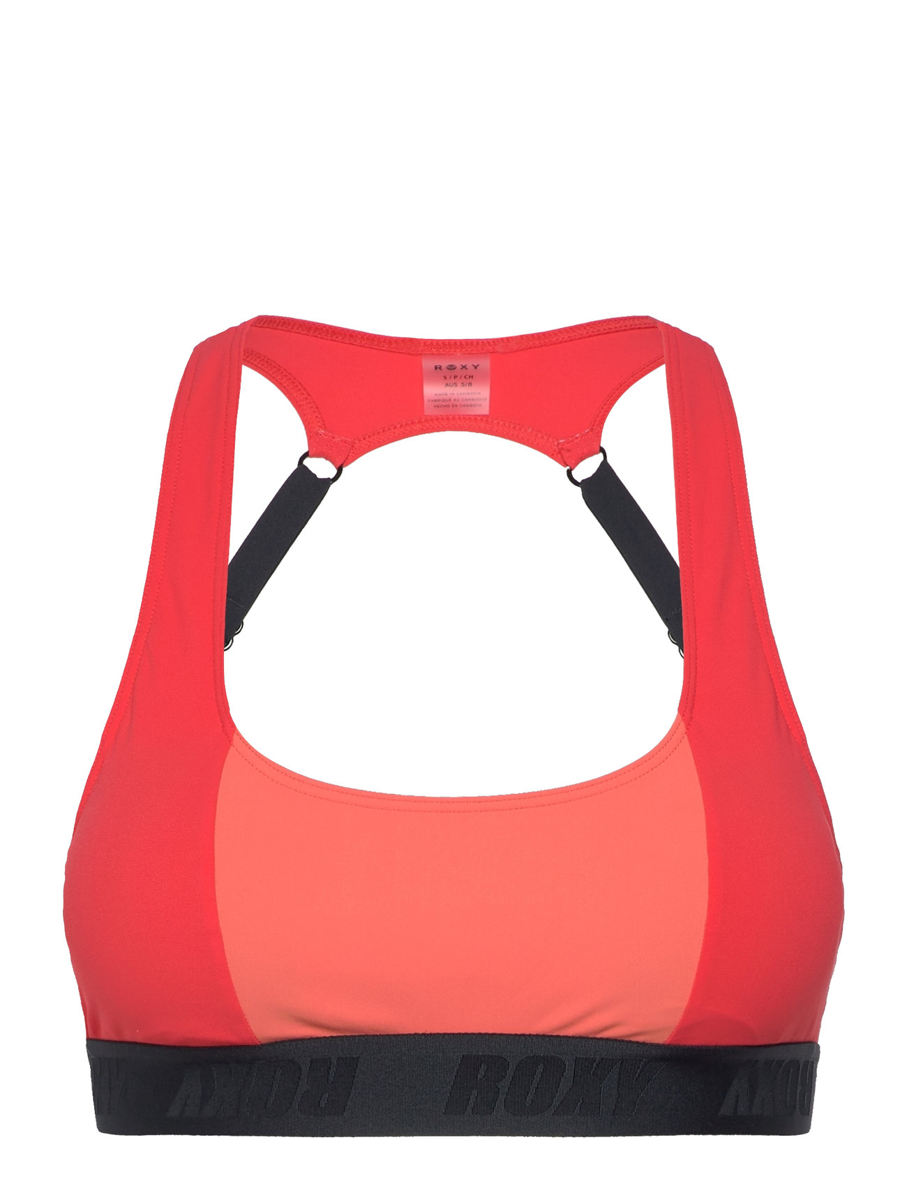 ROXY Roxy Active Colorblock Oberteil Rot - XS - Damen