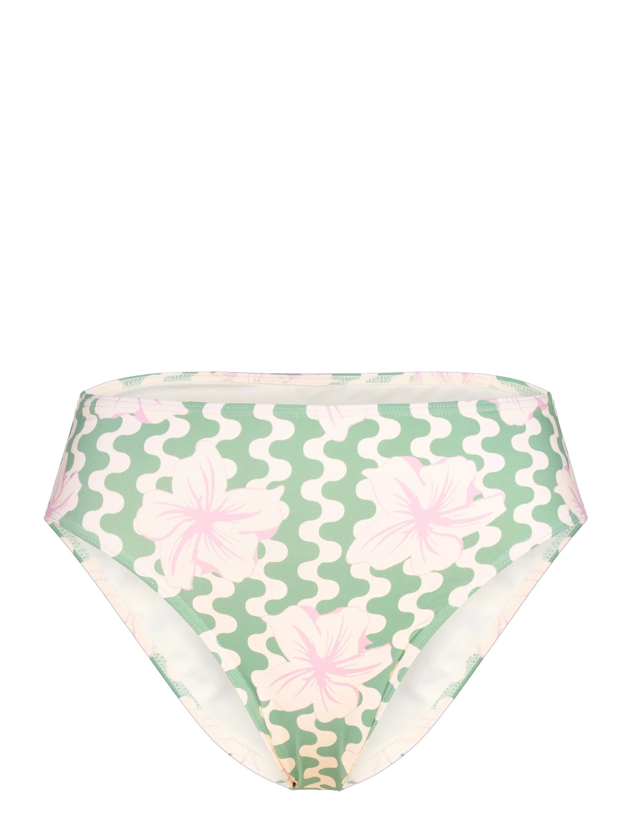 ROXY Hibiscus Daze Midwaist Bikini Grün - XS - Damen