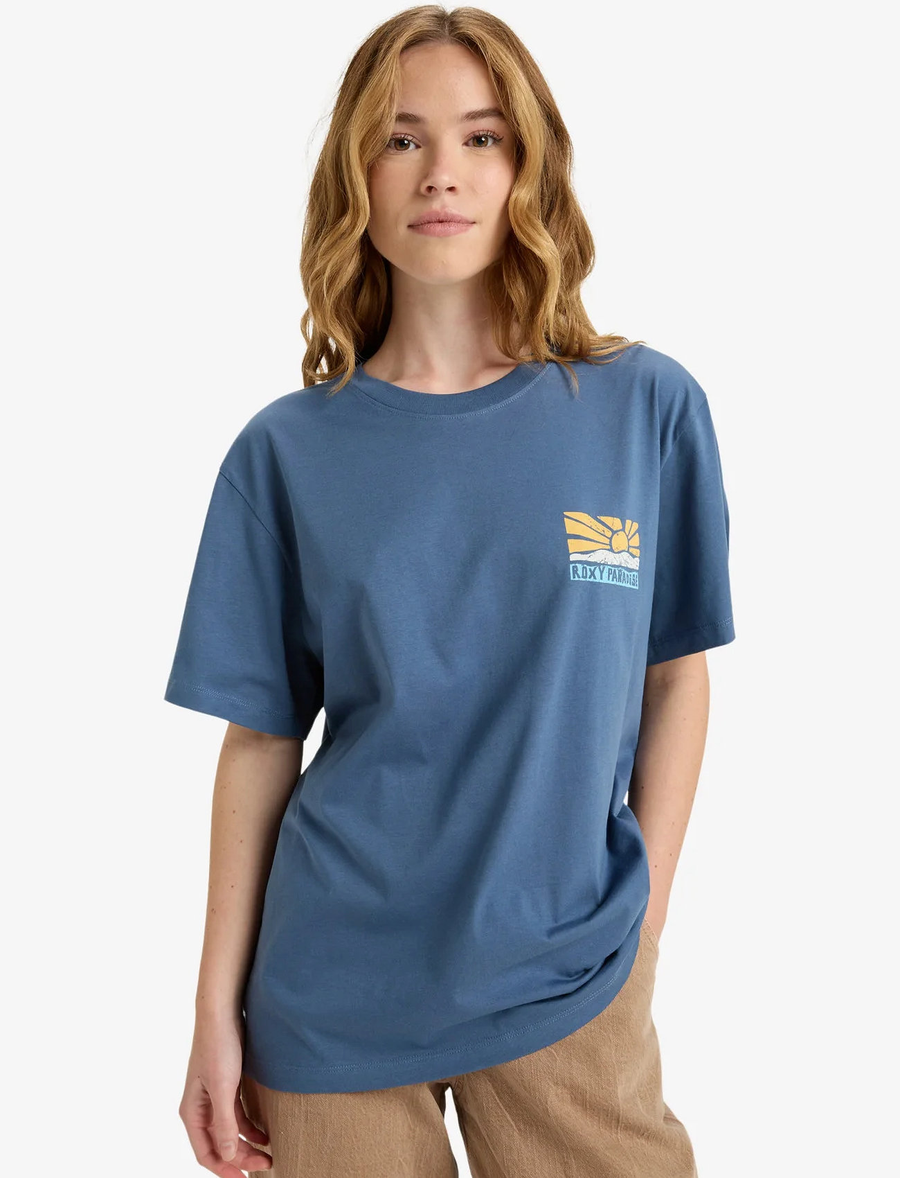 Roxy Hangloose Poster, S, Navy, Sports Overdele & T-shirts > Sport T-shirts, Dame