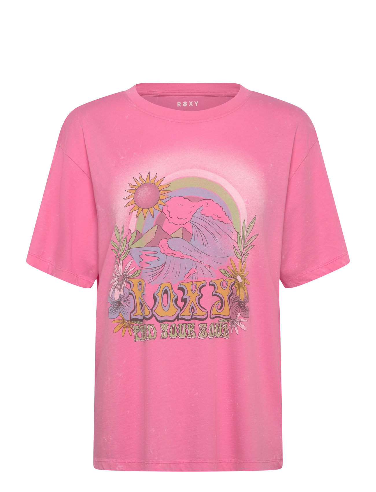 ROXY Sunnyoversize Optic Wash Pink - M - Damen