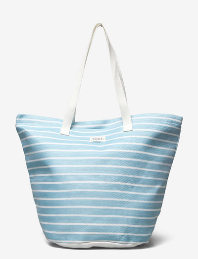FRENCH SPOT - torby tote - cool blue s linea stripe