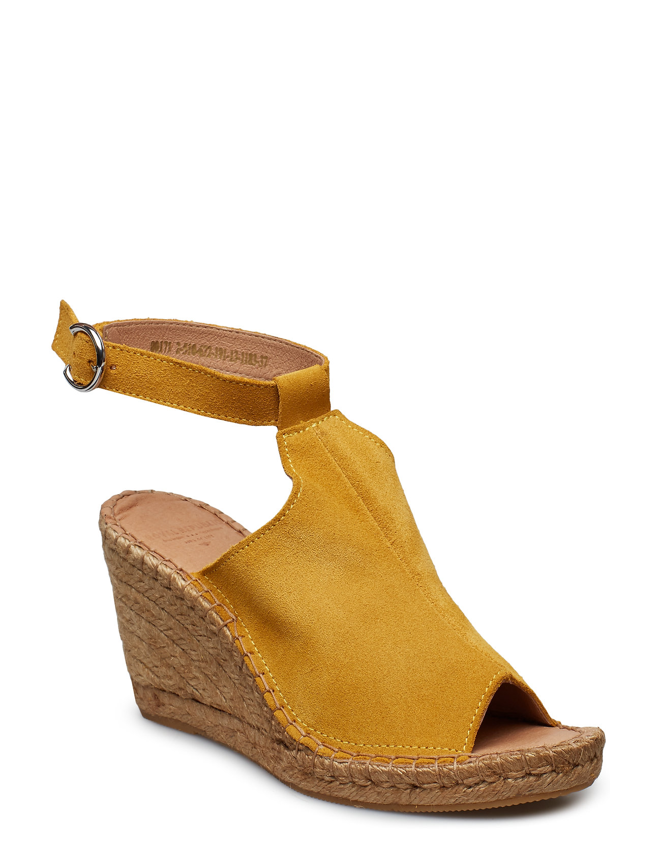 Wayfarer High Wedge Sandalette Met Hak Espadrilles Geel Royal Republiq royal republiq kopen in de aanbieding