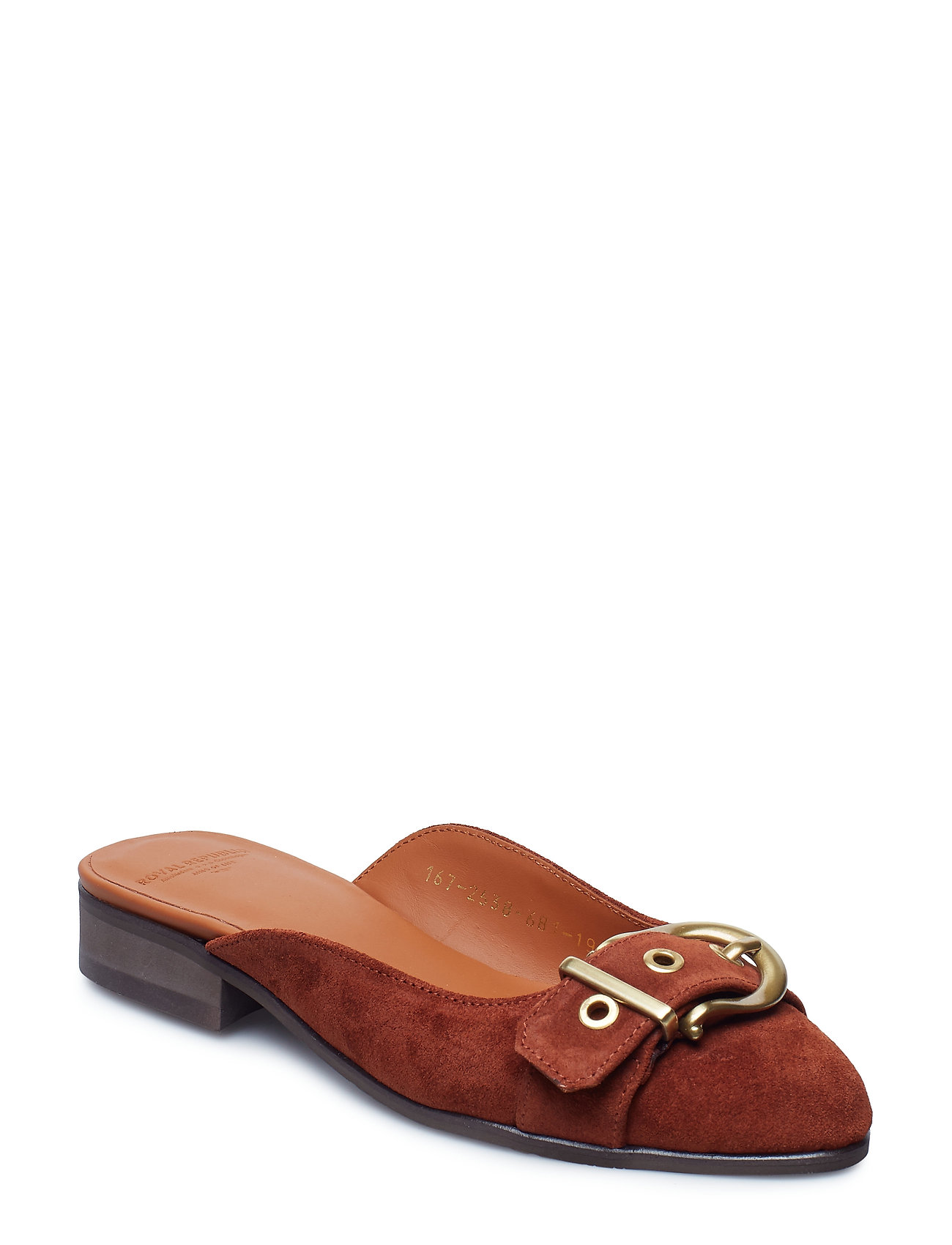 Prime Mule Platte Sandalen Bruin Royal Republiq royal republiq kopen in de aanbieding Prime Mule Platte Sandalen Bruin Royal Republiq royal republiq kopen in de aanbieding