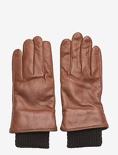 Ground Glove Short W/Wool Rib Men - TAN