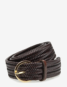 Orbit Braided Belt - BROWN