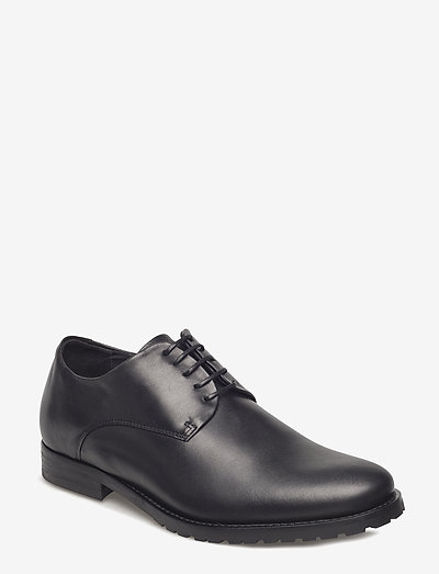 Nano Derby Shoe - laced shoes - black