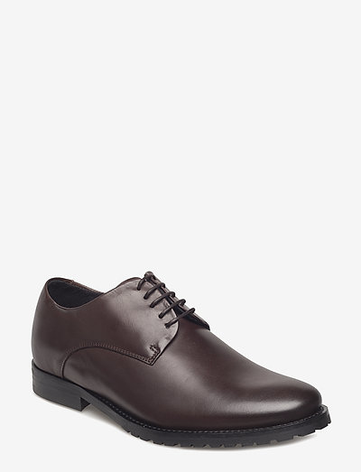 Nano Derby Shoe - laced shoes - brown