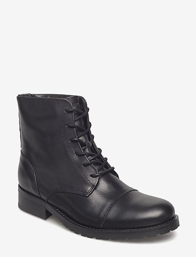 Ave Midcut - flat ankle boots - black