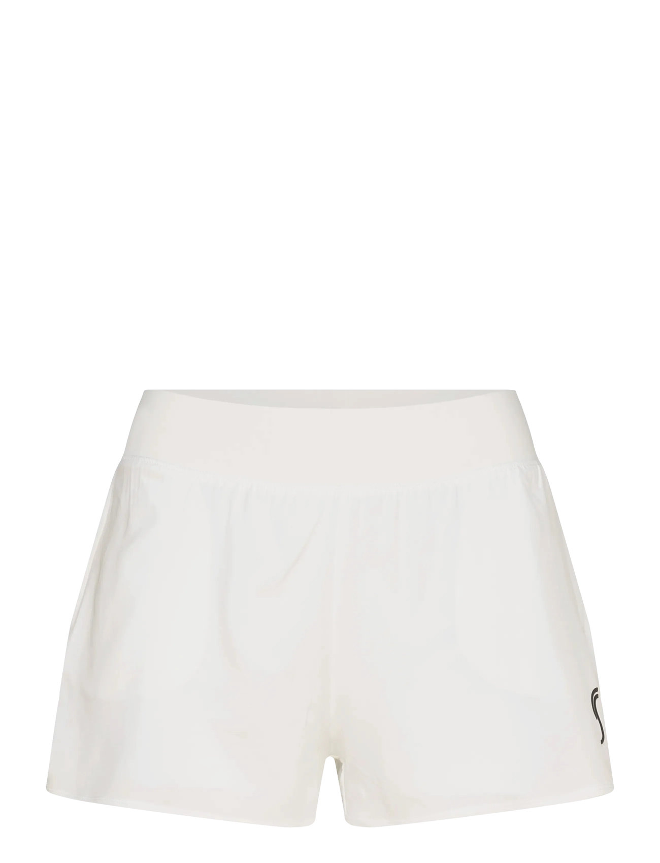 RS Sport Damen's Performance Court Shorts - 2 In 1 With Ball Pockets Rec Weiß - M - Damen