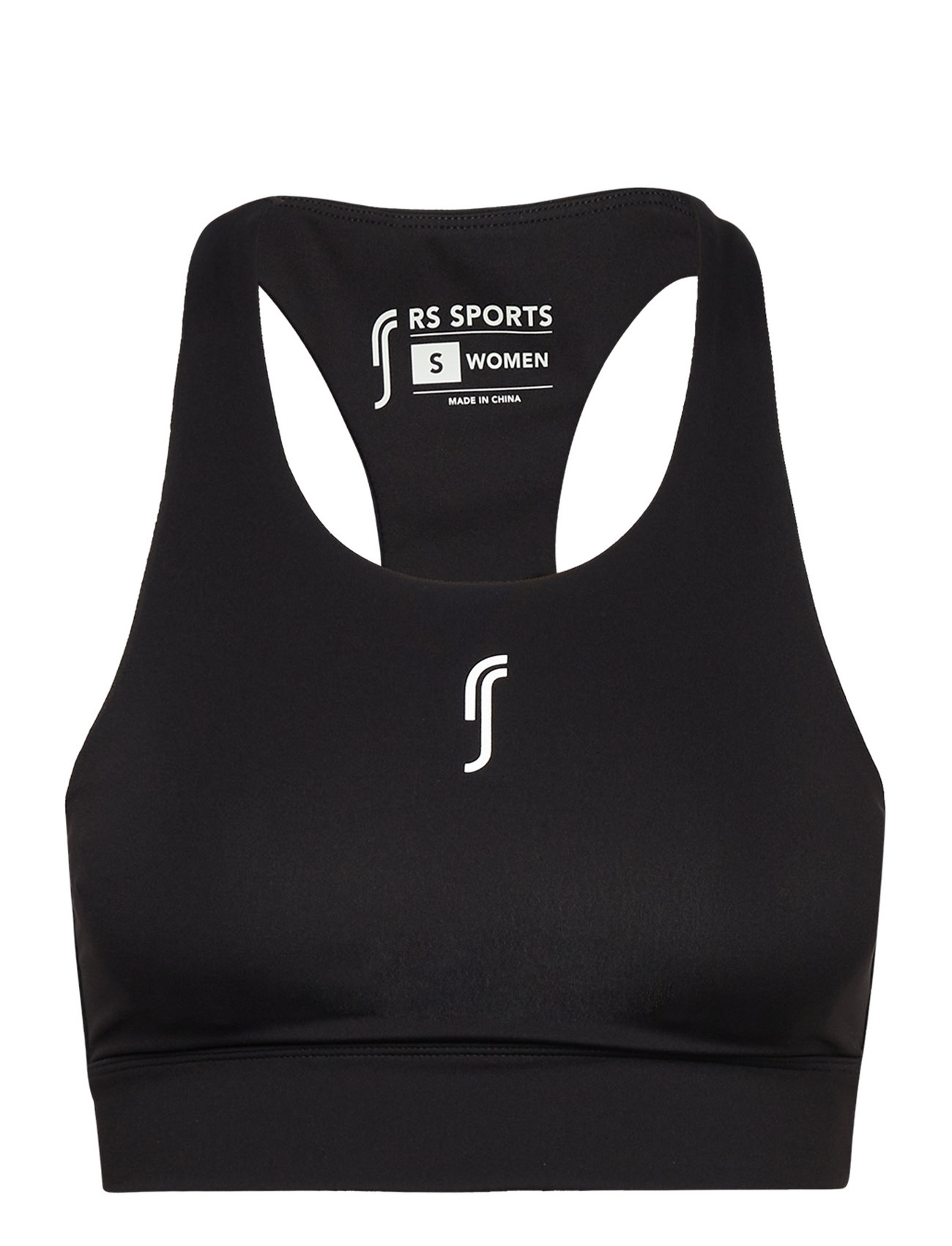 Women’s Sports Bra Logo Black RS Sports