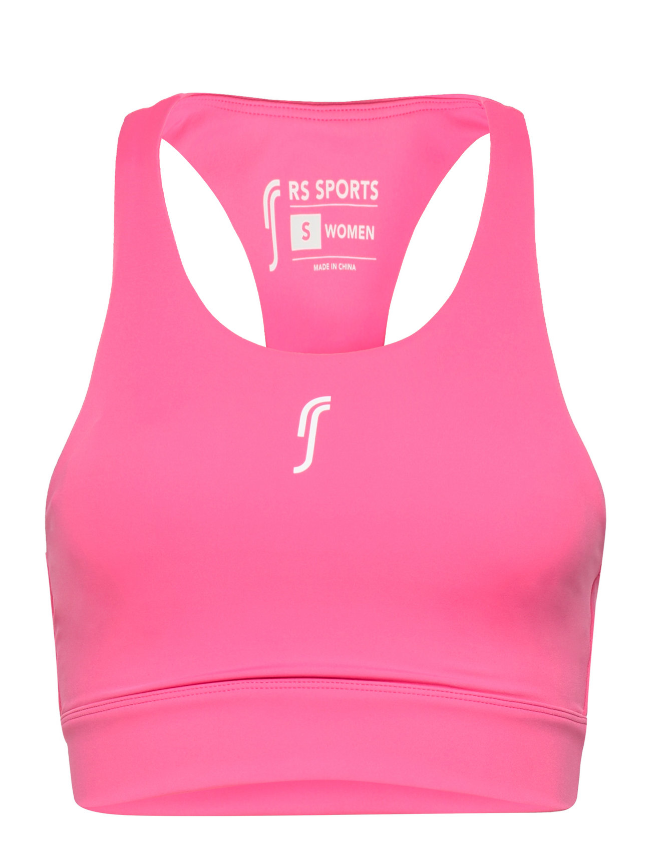 Women’s Sports Bra Logo Pink RS Sports