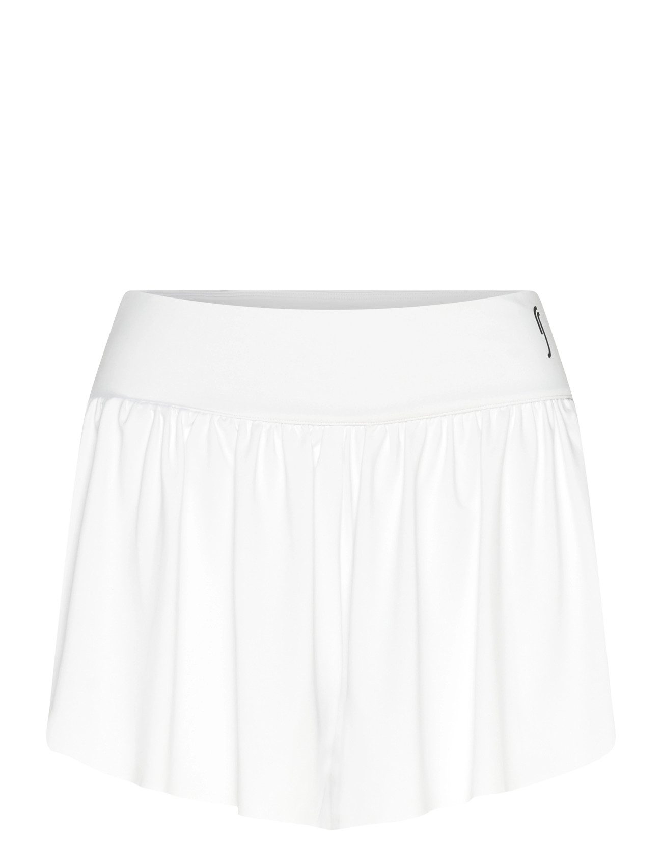 RS Sport Damen's Court Pleated Shorts Weiß - L - Damen