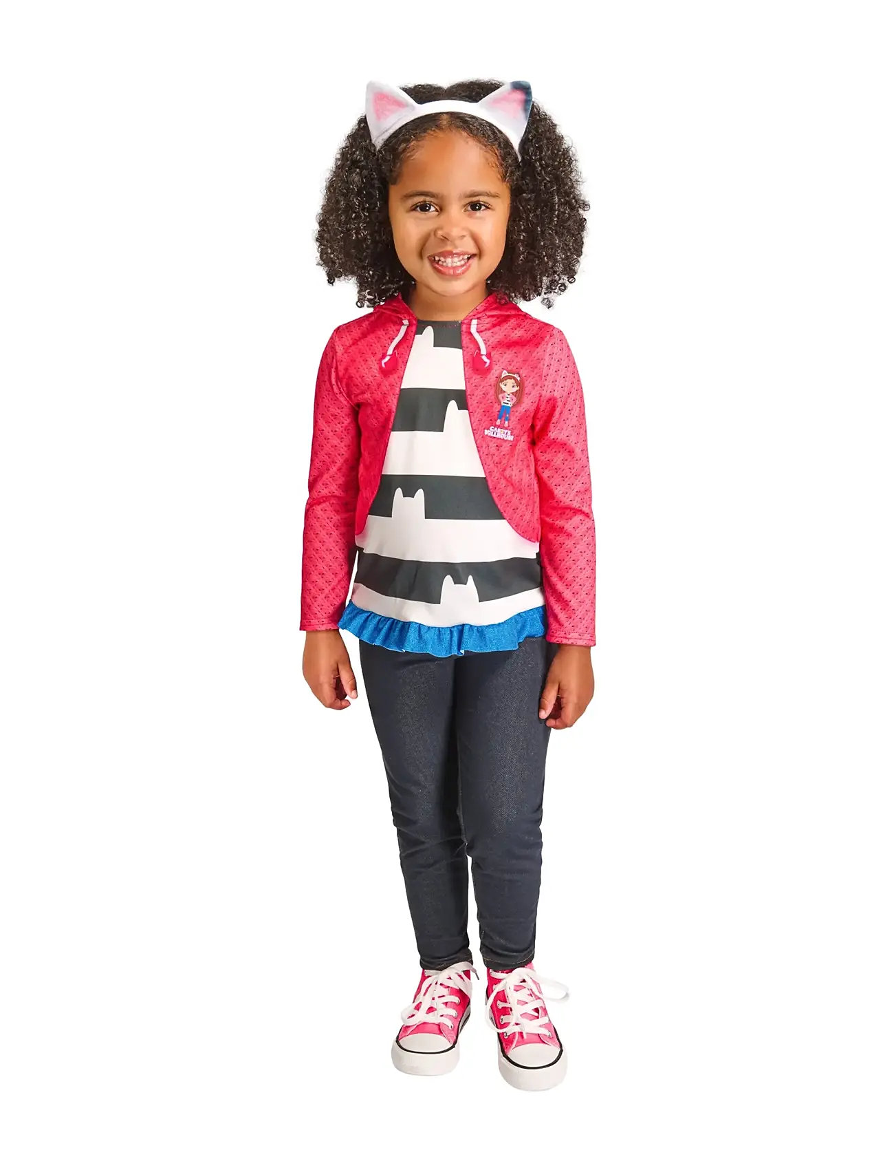 Gabby's Dollhouse Top And Hairband For Dress-Up Toys Costumes & Accessories Character Costumes Multi/patterned Gabby's Dollhouse