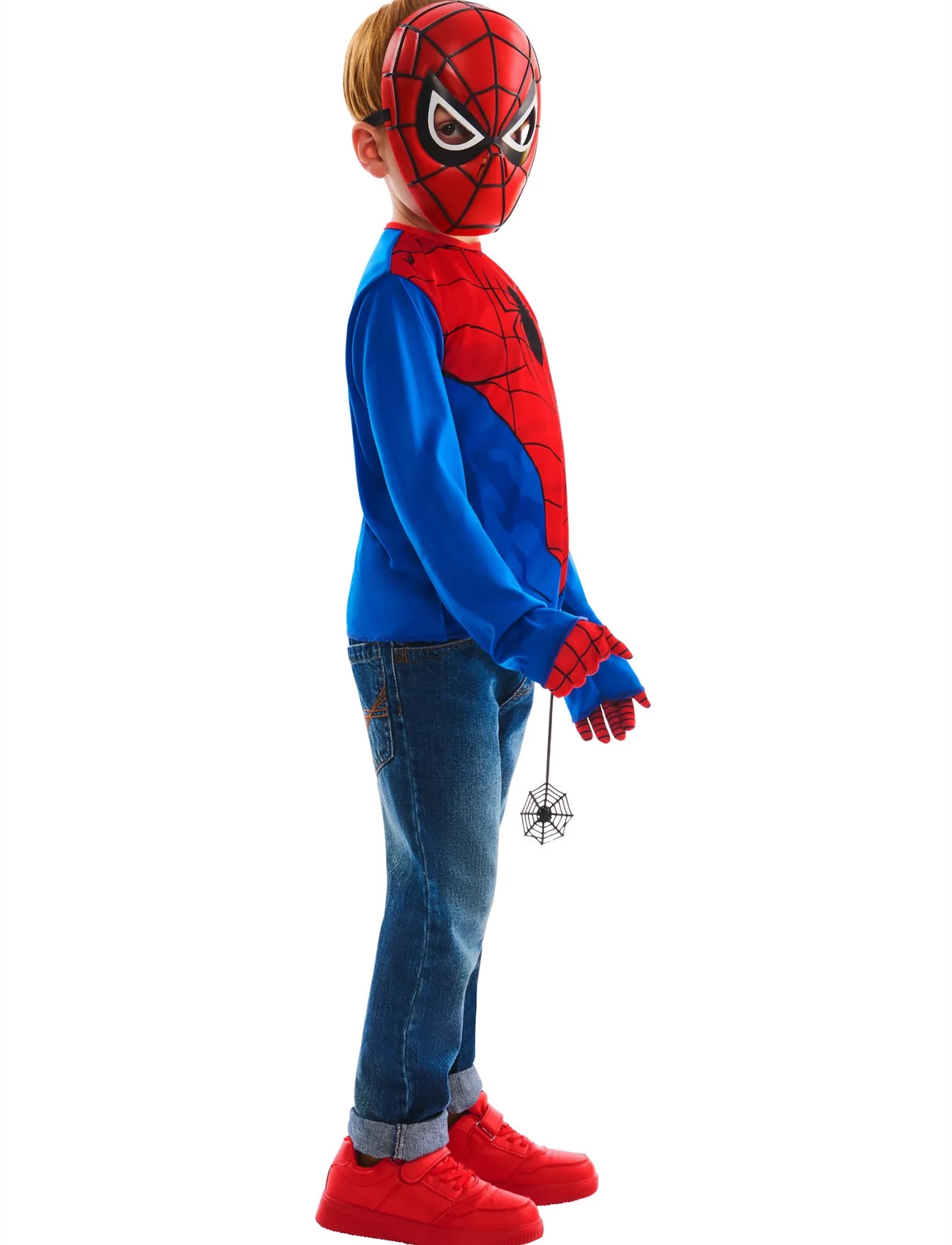 Rubies Spider-Man Dress Up Gift Set 4-6, 4-6Y, Red, Kostumer Og Tilbehør > Karakterkostumer, Børn