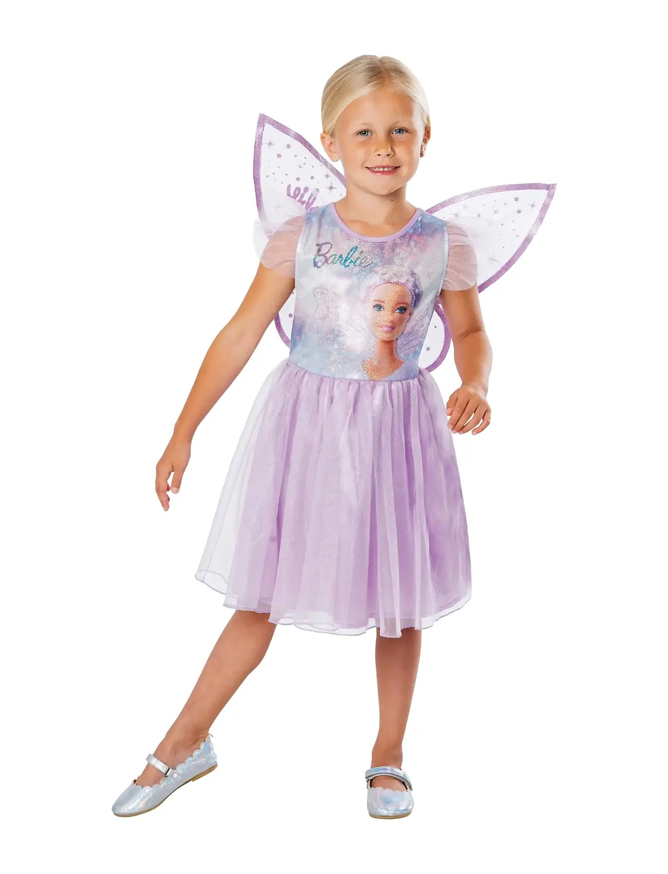 Barbie Barbie Fairy Costume With Wings Lila