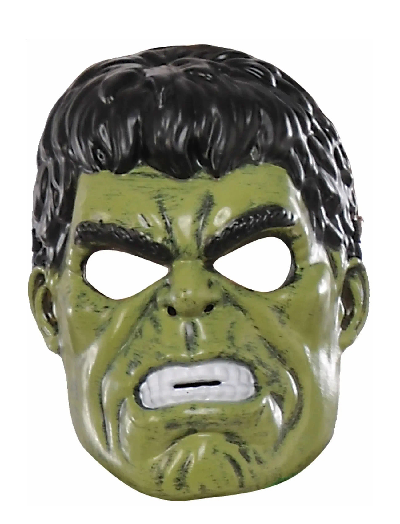 Rubies Hulk 1/2 Mask, NS, Green, Kostumer & Tilbehør > Tilbehør Til Kostumer, Børn