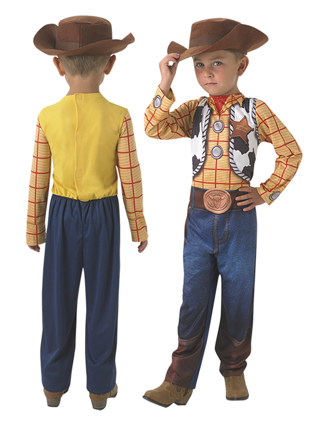 "Toy Story" "Costume Rubies Woody L 128 Cl Toys Costumes & Accessories Character Multi/patterned Toy