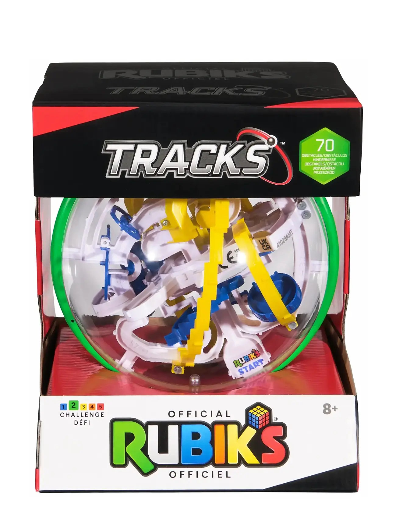 Rubiks Rubiks Tracks 70 Rebel, One Size, Multi/patterned, Puslespil > 3D-Puslespil, Børn