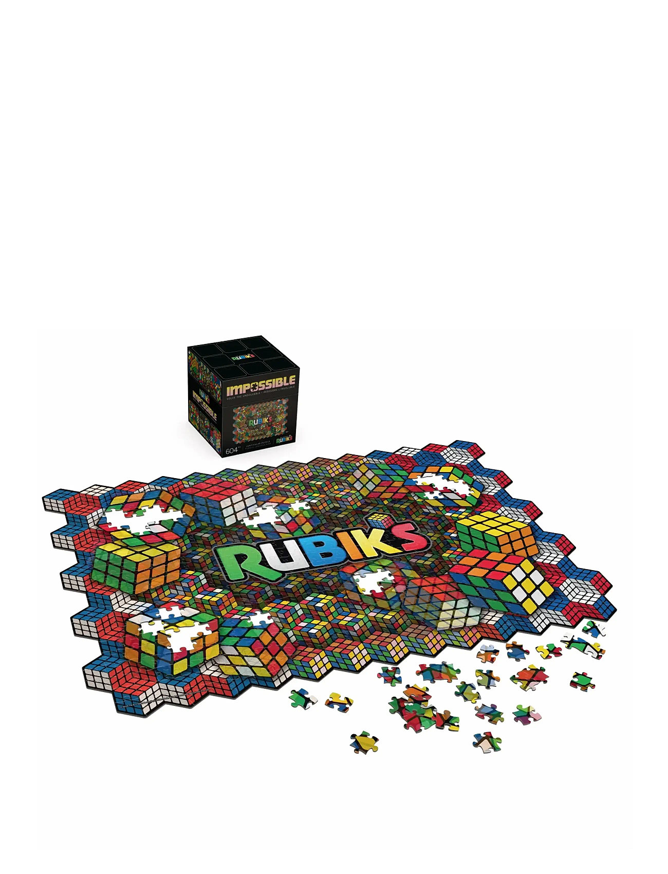 Rubiks Rubiks Impossible Puzzle, One Size, Multi/patterned, Puslespil > Klassiske Puslespil, Børn