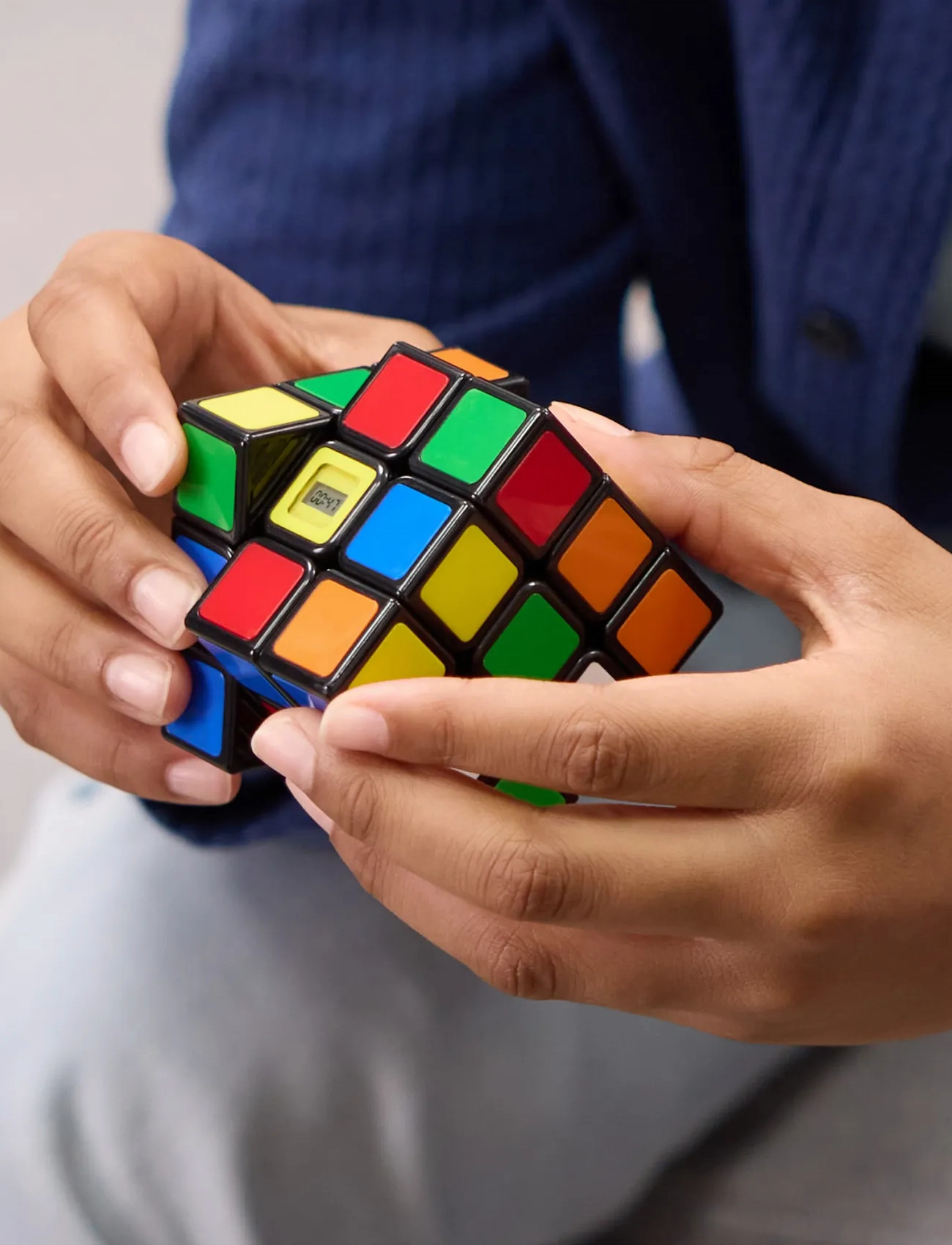 Rubiks Rubiks Timed Cube, One Size, Multi/patterned, Puslespil > 3D-Puslespil, Børn
