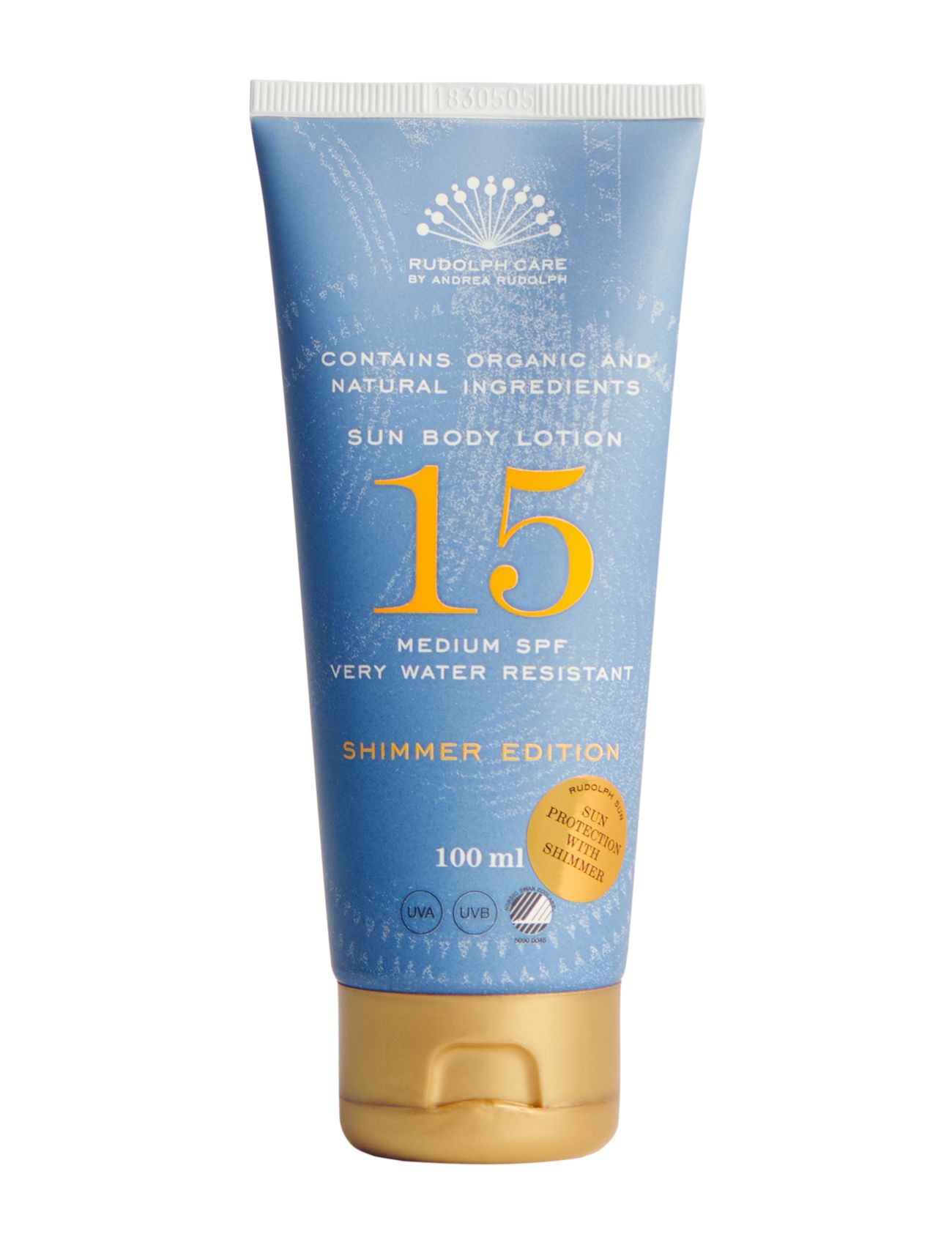 "Rudolph Care" Sun Body Lotion Spf15 Shimmer Solcreme Krop Nude Rudolph