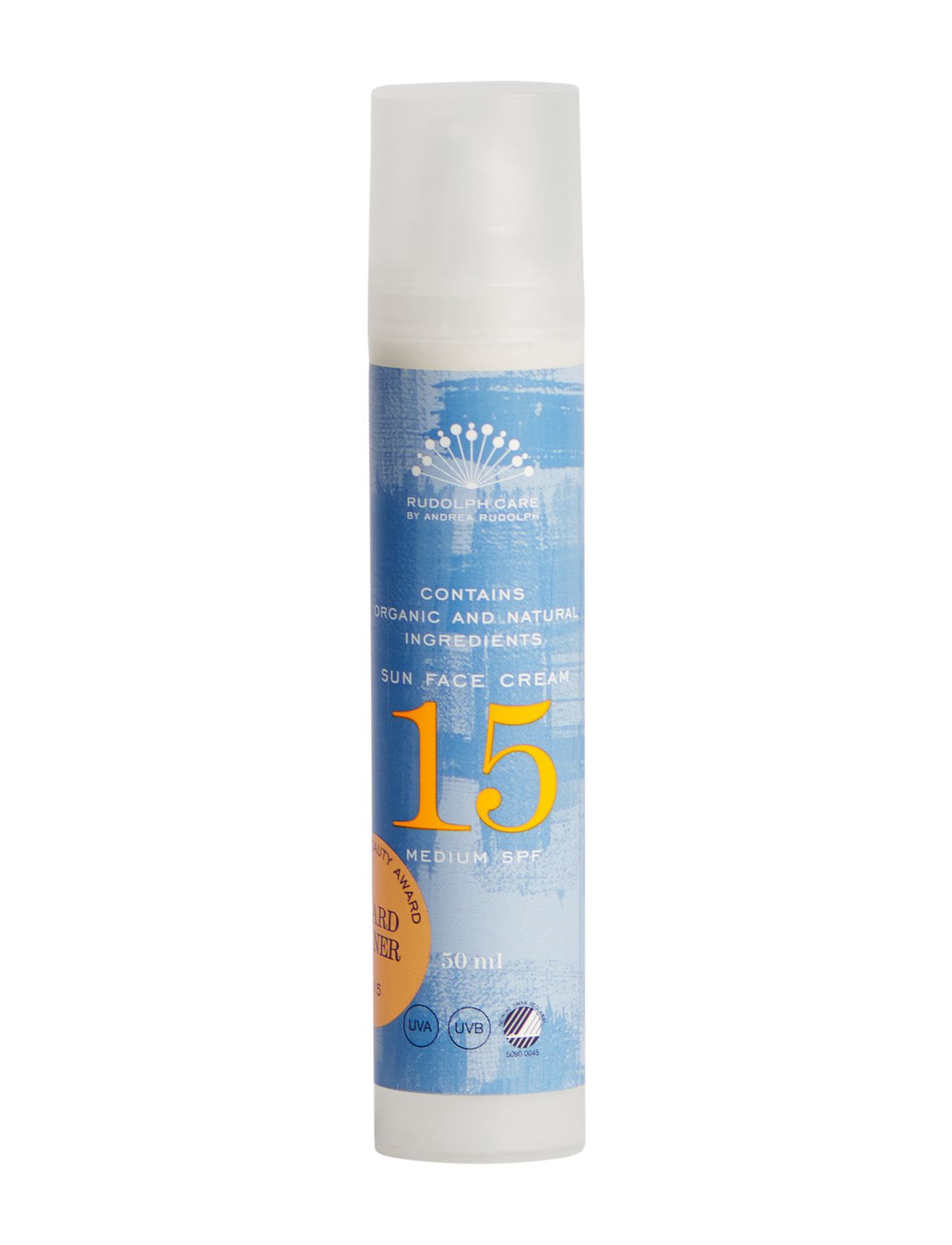 Rudolph Care Sun Face Cream Spf15, 50 ml, Nude, Solpleje > Ansigt, Dame