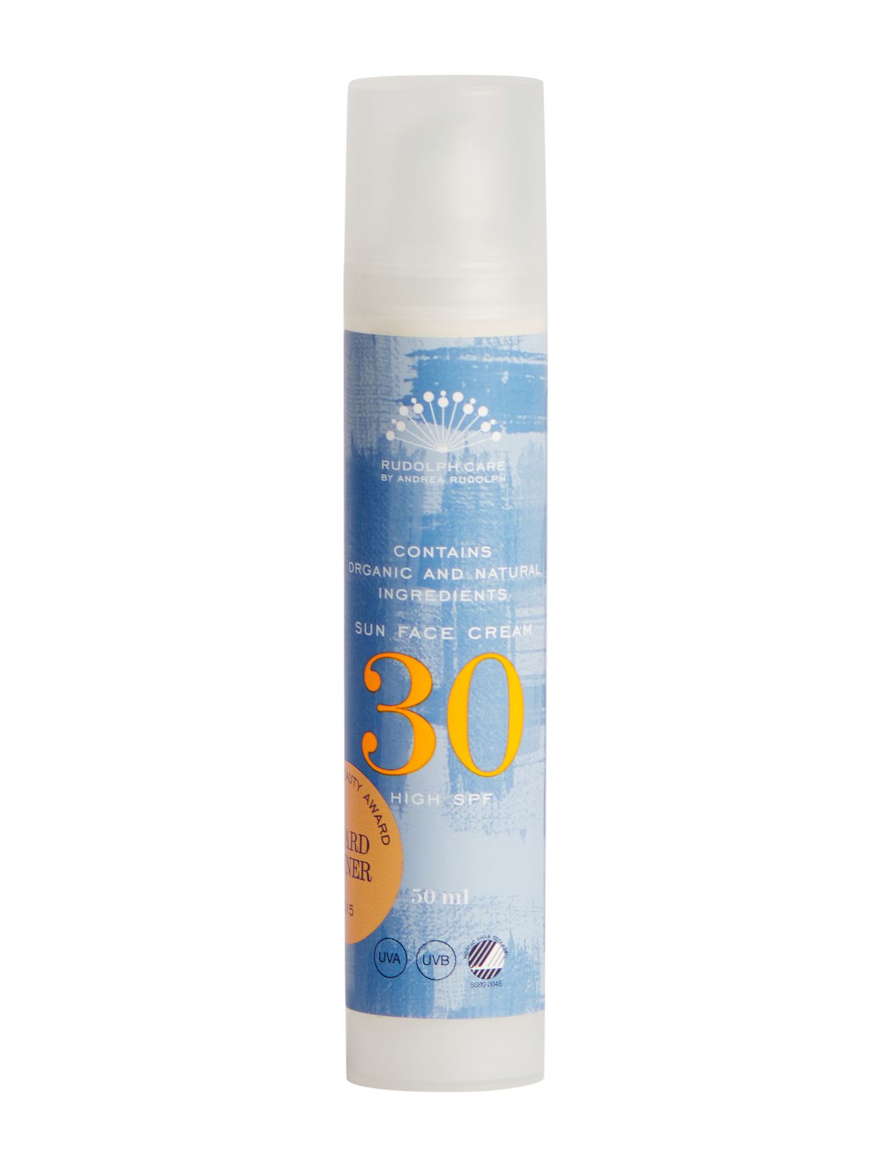 Rudolph Care Sun Face Cream Spf30, 50 ml, Nude, Solpleje > Ansigt, Dame