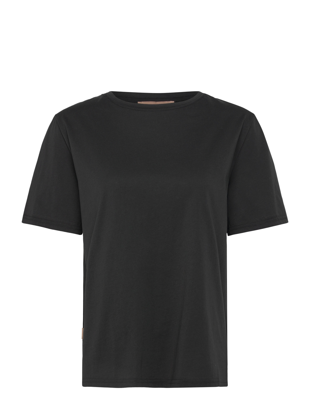 Rue de Tokyo Trish Light Cotton Jersey, XS, Black, T-Shirts & Toppe > Kortærmede, Dame