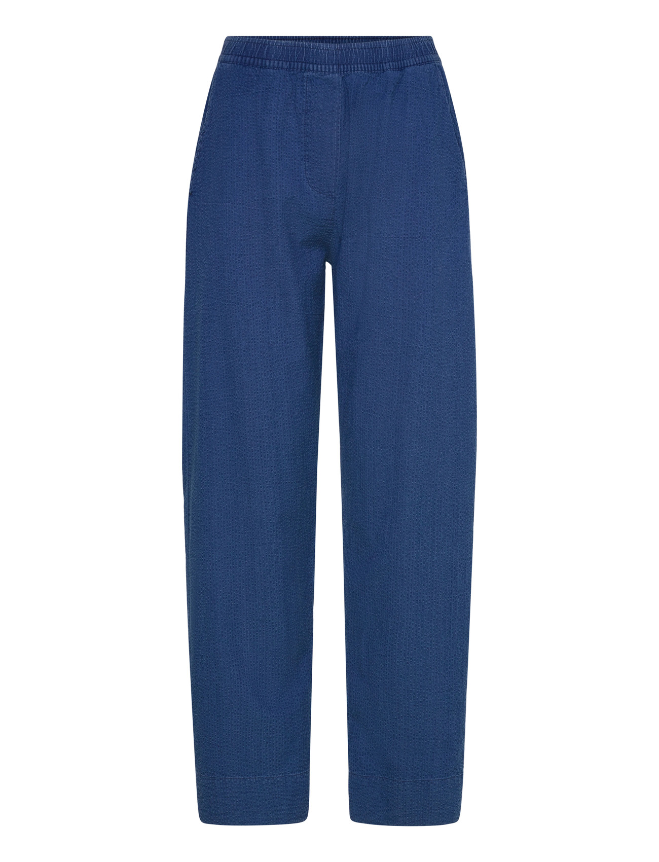 RUE DE TOKYO Palla Indigo Seersucker Blau - XS - Damen